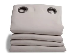 Moondream Lärmschutzvorhang mit Wärmeschutz Kieselgrau 260 x 145 cm