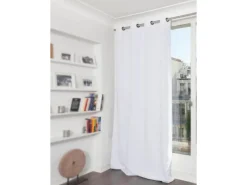 Moondream Lärmschutzvorhang mit Wärmeschutz Weiß 260 cm x 145 cm