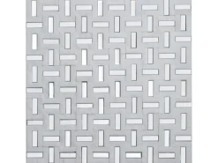 Mosaik Marmor & Aluminium Greek White 30 cm x 30 cm