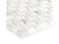 Discount Mosaik Marmor Basket 3D poliert 30 cm x 30 cm Weiß