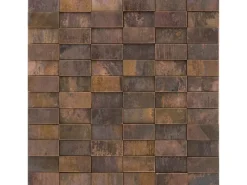 Online Mosaik Metall Kupfer 3D 30 cm x 30 cm