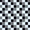 Mosaikmatte Glas Schwarz Beige Weiß Translucent 30 cm x 30 cm