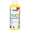 KREUL Mucki Bastelfarbe Gelb 80 ml