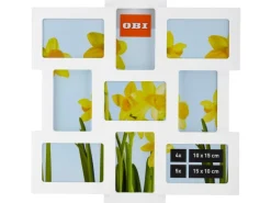 Sale Multi-Bilderrahmen für 9 Bilder Weiß