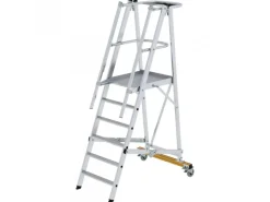 MUNK Podestleiter Klappbar 6 Stufen