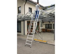 MUNK Podestleiter Klappbar 6 Stufen