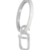 Best mydeco Gardinen-Ringe Weiß Ø 4 cm für Ø 2 cm Gardinenstangen inkl. Gardinenhaken