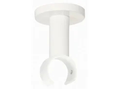 Best mydeco Gardinenstange-Deckenmontage Klassik Weiß Ø 2 cm