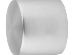 mydeco Gardinenstange-Endstück Cap Edelstahl-Optik Ø 1,6 cm