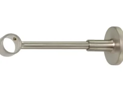 mydeco Gardinenstange-Halterung Wire Edelstahl-Optik Ø 2 cm