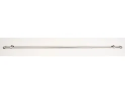 Online mydeco Gardinenstange-Komplettset 2in1 ausziehbar Edelstahl-Optik 160-280cm