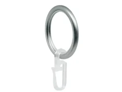 Outlet mydeco Rundringe 20 Stk. Ø40mm passend zu Gardinenstangen Ø20mm Edelstahl-Optik
