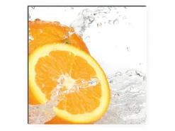 MySpotti Küchenrückwand Profix Cucina Aqua 100 x 60 cm Gelb-Orange-Weiß