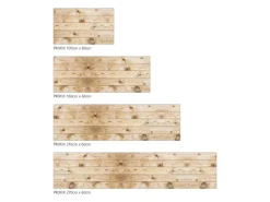 Best MySpotti Küchenrückwand Profix Cucina Gerhard 100 x 60 cm Holz Natur