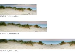 Myspotti Küchenrückwandfolie Dünenpanorama Selbstklebend 450 cm x 60 cm