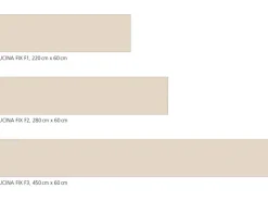 Myspotti Küchenrückwandfolie Perlweiß Selbstklebend 220 cm x 60 cm