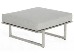 Sale Natur24 Lotus Hocker Edelstahl Grau