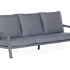 Sale Natur24 Lounge-Sofa Empire Aluminium Polyester Wetterfest Inklusive Kissen Gartenmöbel