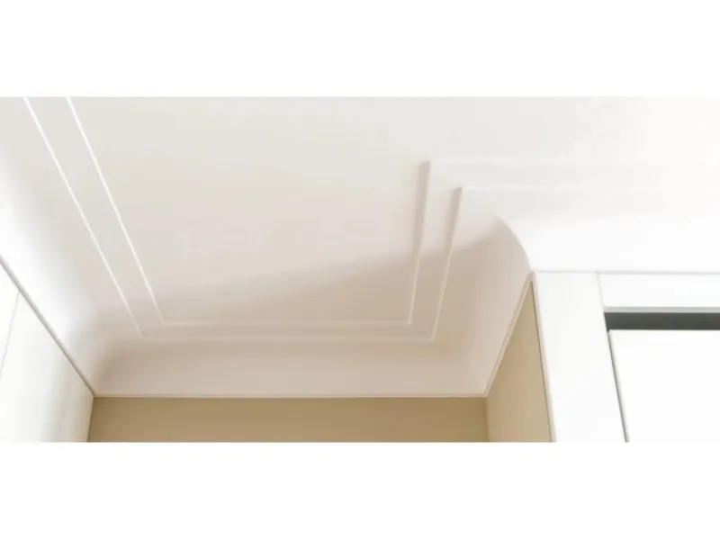 Outlet NOEL & MARQUET NMC AD22 ARSTYL Eckleiste Zierleiste Stuckleiste für Indirekte Beleuchtung 2 m 200 cm x 10 cm x 22,5 cm Weiß