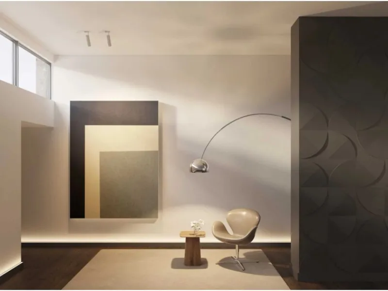 NOEL & MARQUET NMC CF2S WALLSTYL Abdeckleiste Zierleiste Sockelleiste Stuckleiste 2 m 200 cm x 2,2 cm x 11 cm Weiß