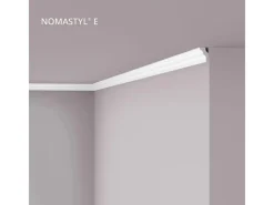 NOEL & MARQUET NMC E NOMASTYL Eckleiste Zierleiste Stuckleiste 2 m 200 cm x 1,7 cm x 2,5 cm Weiß