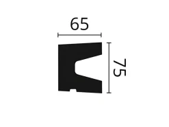 NOEL & MARQUET NMC FA15-Box DOMOSTYL Fenstersohlbänke 1 Karton Set mit 14 Leisten 28 m Weiß