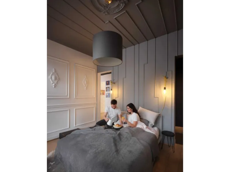 NOEL & MARQUET NMC FD22 WALLSTYL Sockelleiste Zierleiste Eckleiste 2 m 200 cm x 1,8 cm x 13 cm Weiß