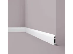 Discount NOEL & MARQUET NMC FL5 WALLSTYL Sockelleiste Zierleiste Eckleiste 2 m 200 cm x 2 cm x 10 cm Weiß