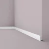 Hot NOEL & MARQUET NMC FT1 WALLSTYL Sockelleiste Zierleiste Wandleiste Friesleiste 2 m 200 cm x 1,3 cm x 3,8 cm Weiß