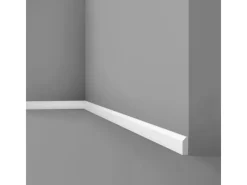 Hot NOEL & MARQUET NMC FT1 WALLSTYL Sockelleiste Zierleiste Wandleiste Friesleiste 2 m 200 cm x 1,3 cm x 3,8 cm Weiß