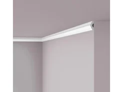 Clearance NOEL & MARQUET NMC I NOMASTYL Eckleiste Zierleiste Stuckleiste 2 m 200 cm x 1,6 cm x 3,8 cm Weiß