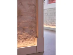 Clearance NOEL & MARQUET NMC IL10 WALLSTYL Sockelleiste Zierleiste Stuckleiste für Indirekte Beleuchtung 2 m 200 cm x 2,3 cm x 8 cm Grau