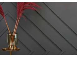 Hot NOEL & MARQUET NMC WD5 WALLSTYL Wand- und Friesleiste Zierleiste Stuckleiste 2 m 200 cm x 1 cm x 3,8 cm Weiß