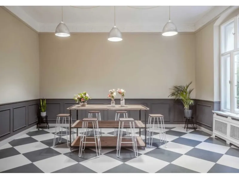 Hot NOEL & MARQUET NMC WD5 WALLSTYL Wand- und Friesleiste Zierleiste Stuckleiste 2 m 200 cm x 1 cm x 3,8 cm Weiß