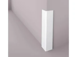 NOEL & MARQUET NMC WE1 WALLSTYL Kantenschutz-Profil Zierleiste Stuckleiste 2 m 200 cm x 3 cm x 3 cm Weiß