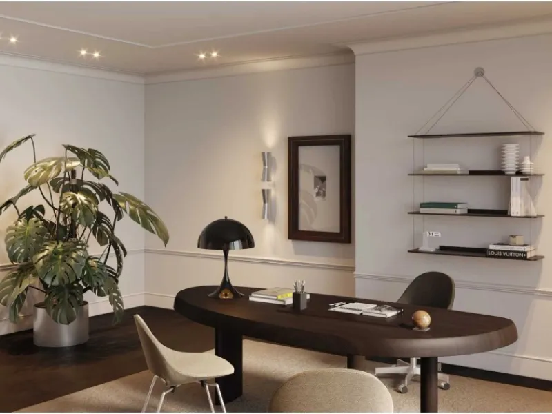 NOEL & MARQUET NMC WT22 WALLSTYL Eckleiste Zierleiste Stuckleiste 2 m 200 cm x 22,5 cm x 10 cm Weiß