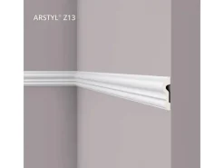 Clearance NOEL & MARQUET NMC Z13 ARSTYL Wand- und Friesleiste Zierleiste Stuckleiste 2 m 200 cm x 2,2 cm x 8 cm Weiß