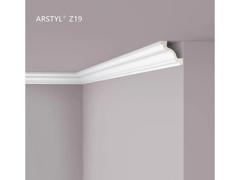 Hot NOEL & MARQUET NMC Z19 ARSTYL Eckleiste Zierleiste Stuckleiste 2 m 200 cm x 7,9 cm x 7,9 cm Weiß