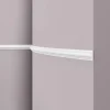 NOEL & MARQUET NMC Z10 Flex ARSTYL Flexible Wand- und Friesleiste Zierleiste Stuckleiste 2 m 200 cm x 1,8 cm x 3,8 cm Weiß