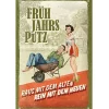Hot Nostalgic-Art Blechschild Frühjahrsputz 20 cm x 30 cm