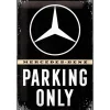 Nostalgic-Art Blechschild Mercedes-Benz - Parking Only 20 cm x 30 cm