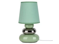 Online Näve Keramik-Tischleuchte Stoney Mint Ø 16 cm x 31 cm