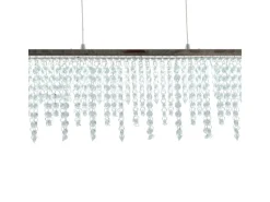 Näve LED-Pendelleuchte Diamonds Chrom