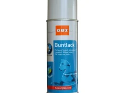 Hot OBI Buntlack Spray RAL 7035 seidenglänzend wv 400 ml Lichtgrau