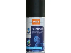 OBI Buntlack Spray RAL 9005 matt wv 150 ml Tiefschwarz