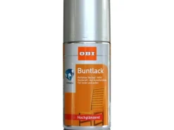 OBI Buntlack Spray RAL 9006 hochglänzend 150 ml