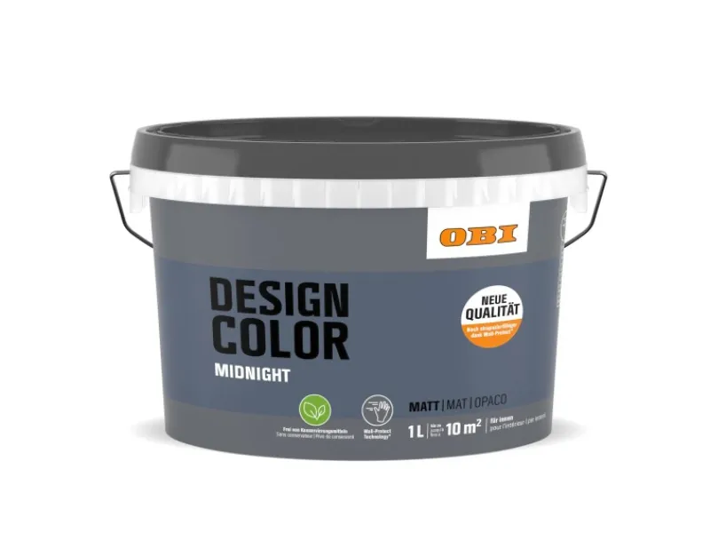 Best OBI Design Color 1 l Tiefes Mitternachtsblau
