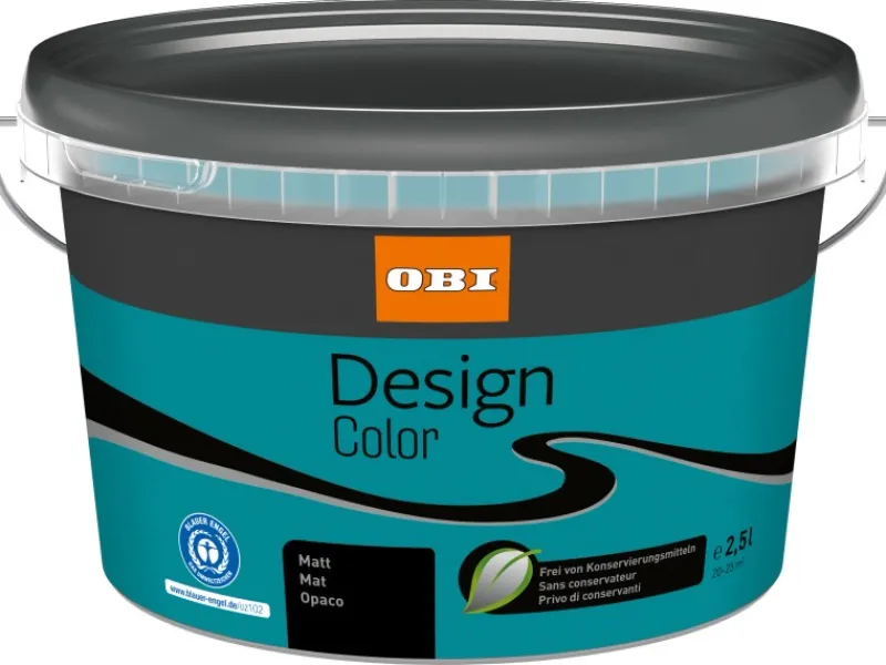 Online OBI Design Color matt 2,5 l Karibik