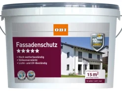 OBI Fassadenschutz Weiß matt 2,5 l