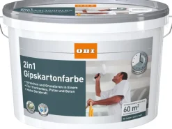 Best OBI 2in1 Gipskartonfarbe 10 l